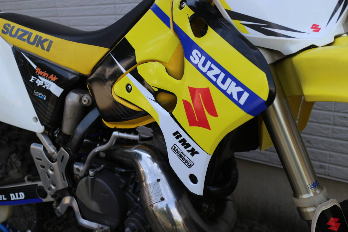 ○RMX250S SJ14A RMフォーク等 希少部品多数 EDレーサー仕様 書類付き 