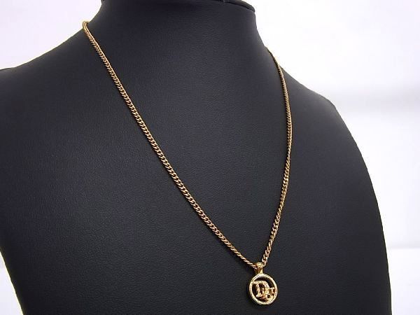 1円 □美品□ ChristianDior クリスチャンディオール ネックレス 美品ChristianDior ネックレス