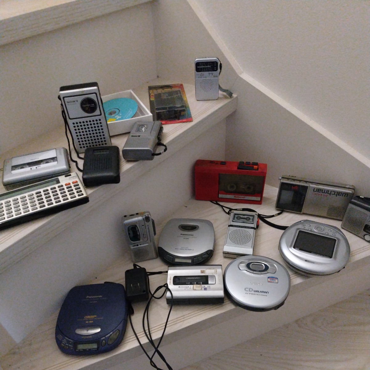 Panasonic SONY ナショナル CDプレーヤー カセットプレーヤー 