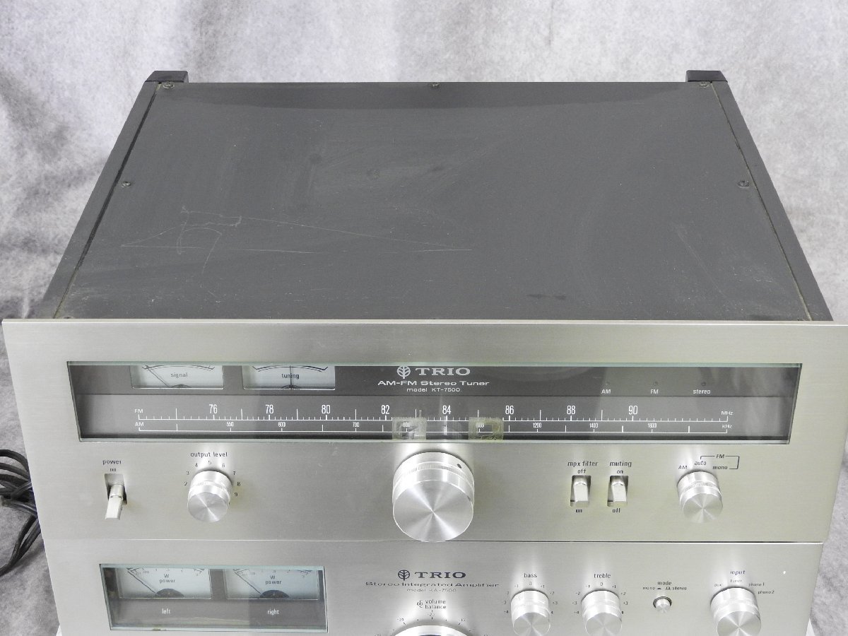 TRIO | Yahoo!オークション - 「trio トリオ KT-7500 プリメインアンプ