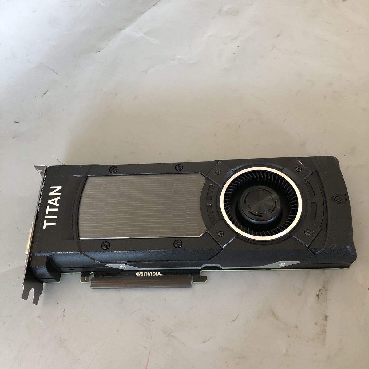 美品 NVIDIA GeForce GTX TITAN X 12GB ビデオカード グラフィック