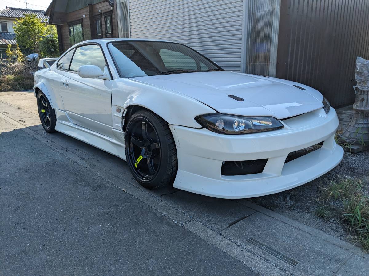 日産 スペックR S15シルビアスペックR 事故車 部品取り | シルビア 
