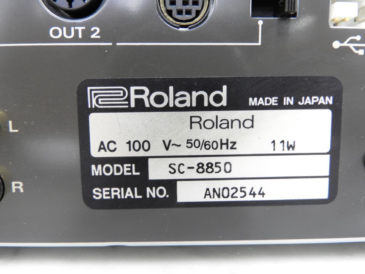 ☆ Roland ローランド SC-8850 音源モジュール SOUND Canvas ミュージ