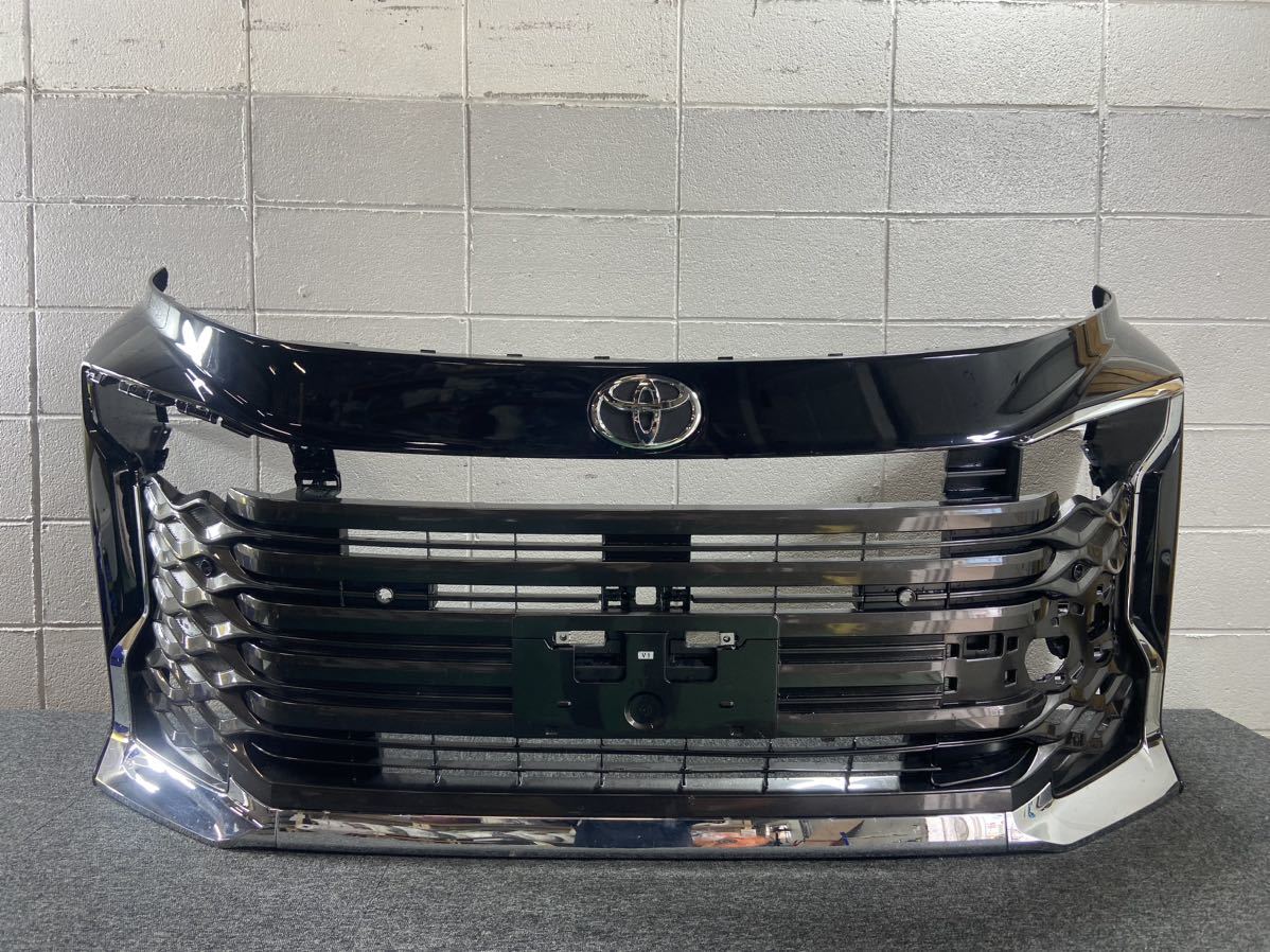 R50817 ヴォクシー ZWR90 純正 フロント バンパー ブラック 52119-V1010 要補修