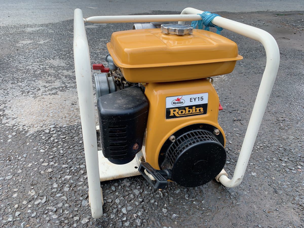 中古 Robin ロビン EY15D エンジンポンプ ガソリンエンジン DAISHIN