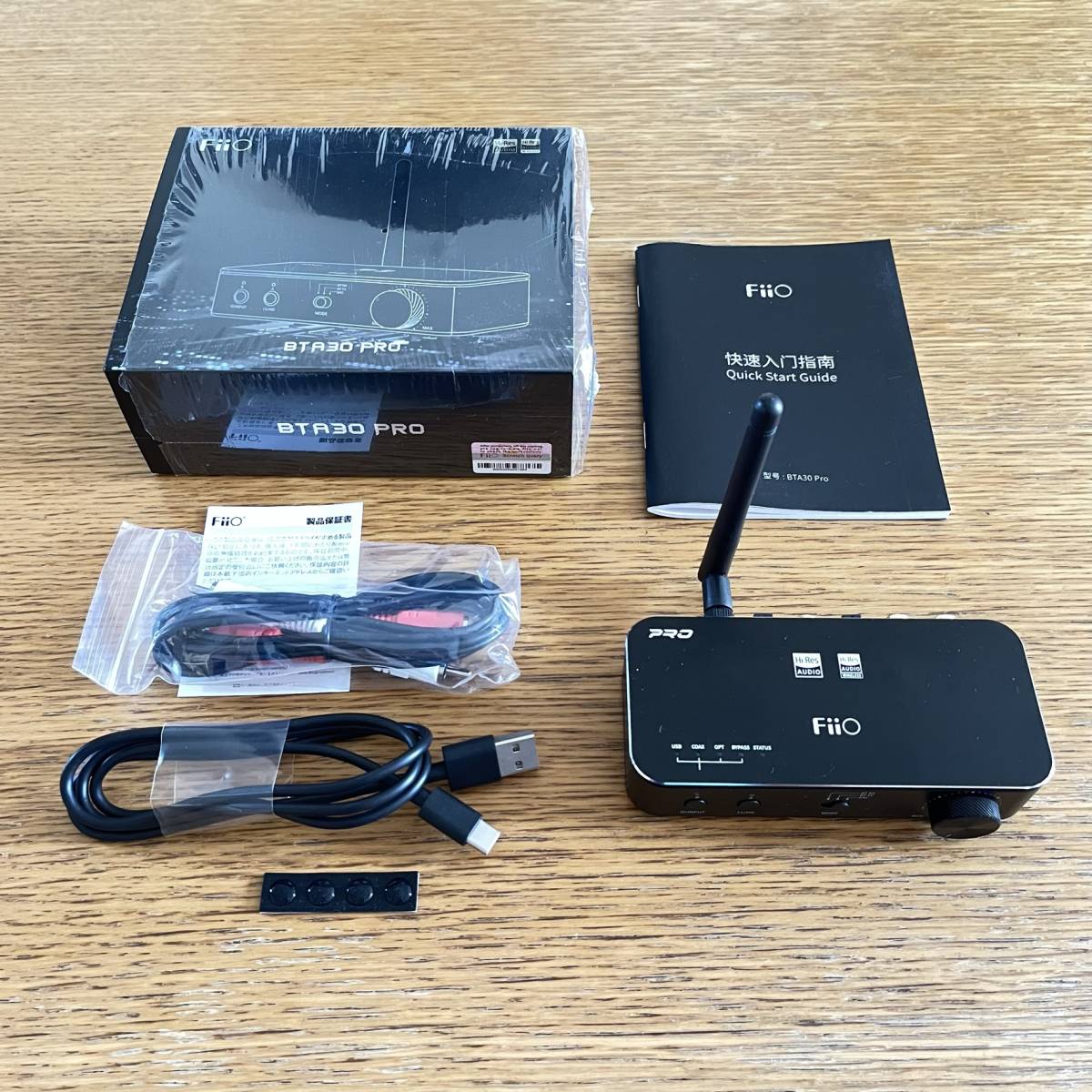 FiiO BTA30 bluetoothトランスミッター／レシーバー 美品 1円