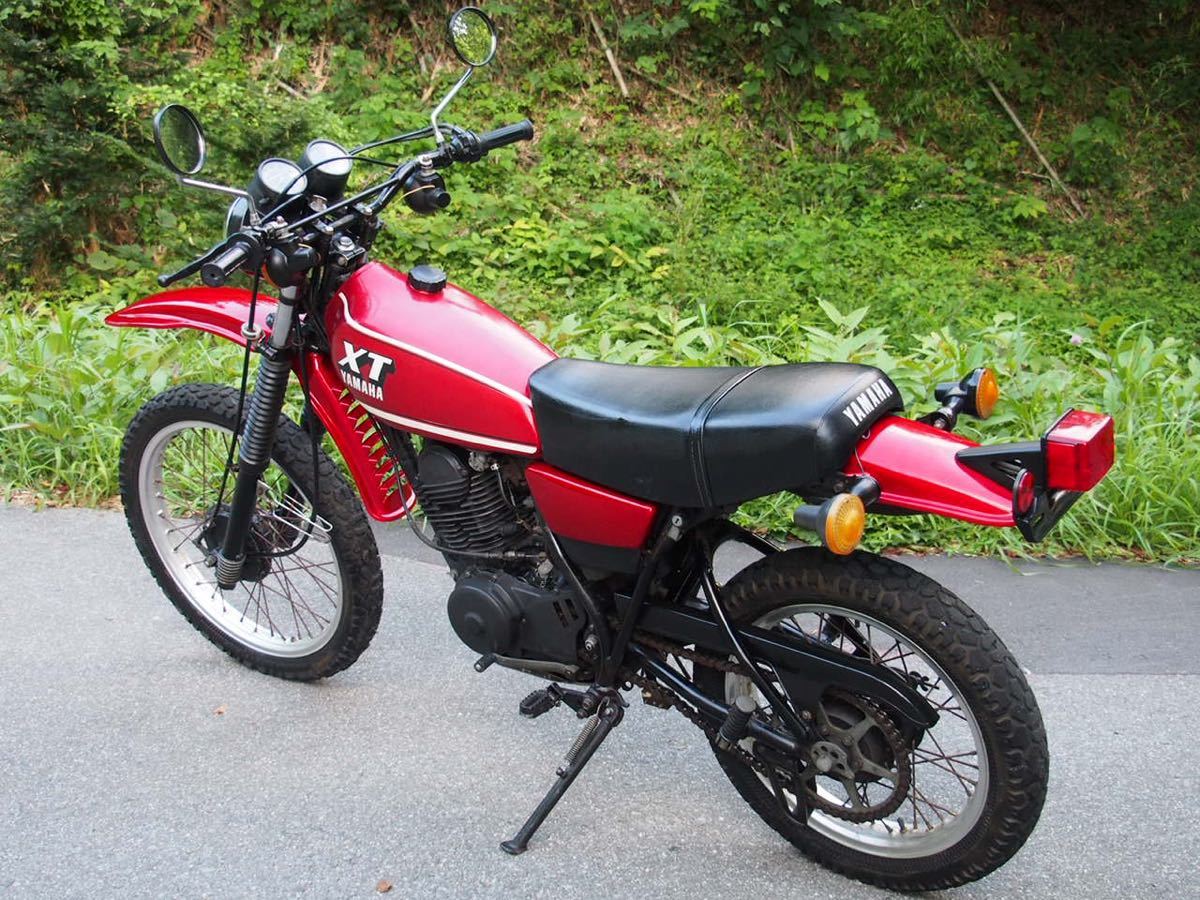 XT250 3Y5 ヤマハ Yahoo!オークション - 書類付き 現状車 実動 書類付 