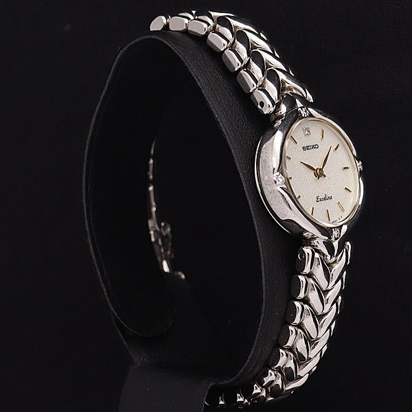 SEIKO セイコー腕時計 稼働品4N20-0360 Exceline電池交換済 SEIKO