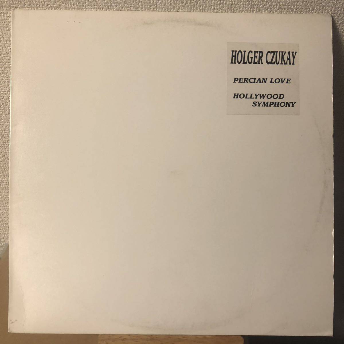 Czukay Persian Holger Love | ⁄ (1979) YouTube – 激レア・希少Holger