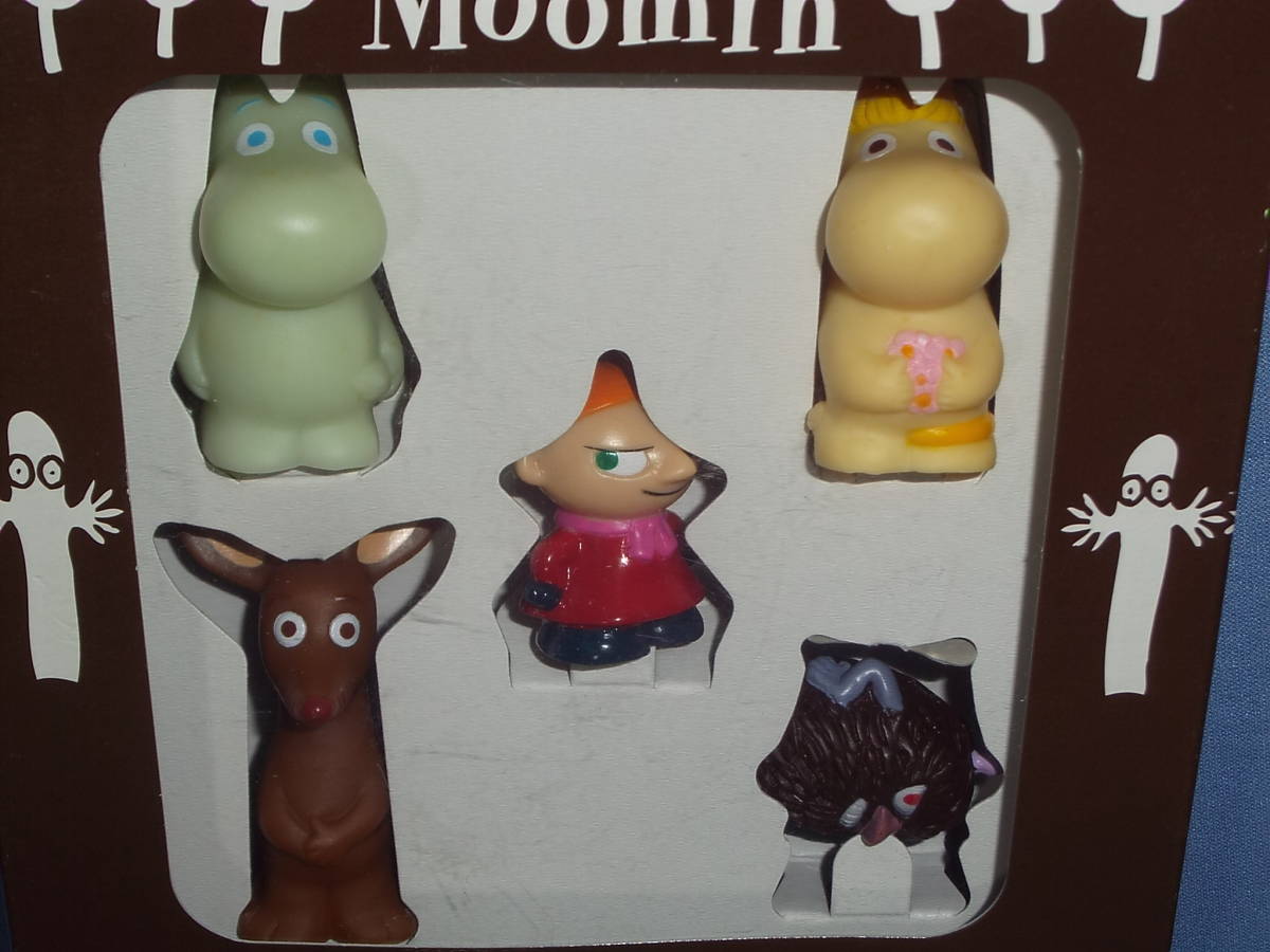 楽しいムーミン一家 DVD ムーミン 指人形10体セット [DVD 楽しい