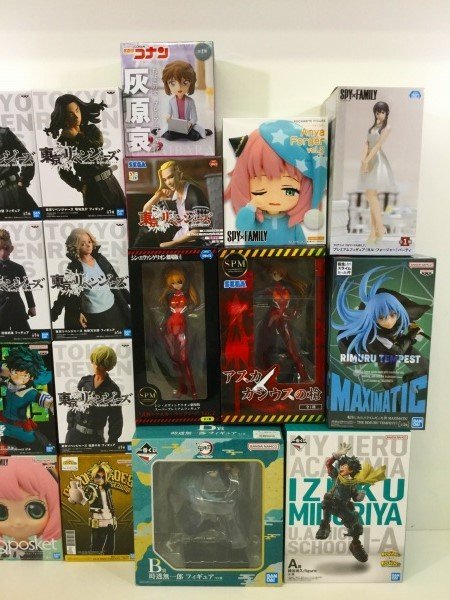 フィギュア セット ④ 検索： ヒロアカ 鬼滅の刃 エヴァ コナン アスカ
