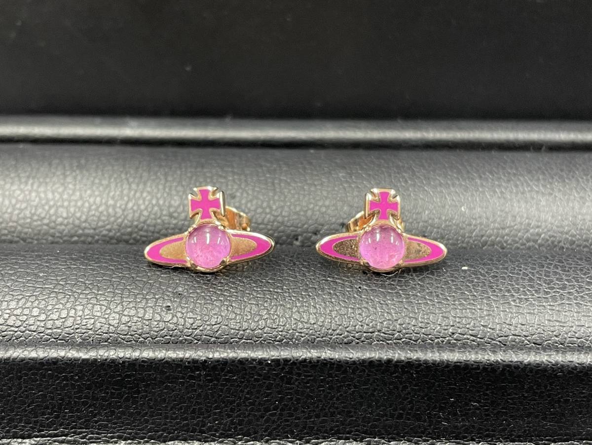 ☆Vivienne Westwood ヴィヴィアン ウエストウッド ピアス ピンク 