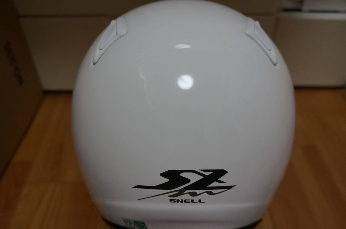廃版 レア Arai SZM SZ-M ジェット ヘルメット アライ 白色 ホワイト L 