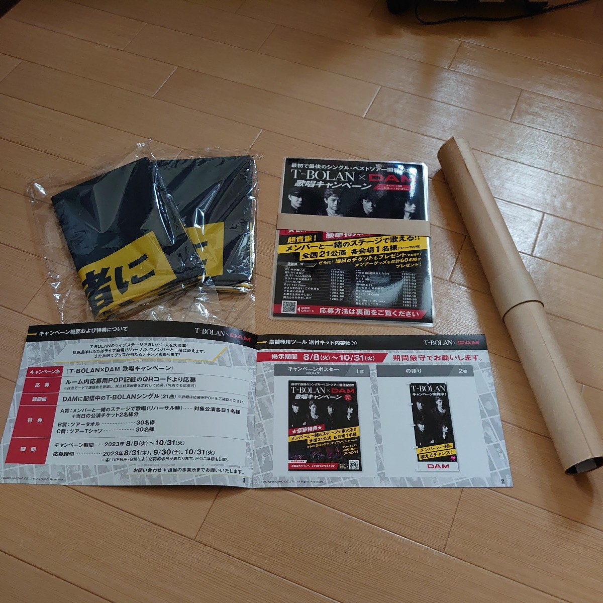 限定セール，100%新品 T-BOLAN 非売品 キャンペーン ポスター 1枚 B2 サイズ のぼり 2枚 ポップ 3枚 小冊子(た行)｜売買されたオークション情報、yahooの商品情報をアーカイブ公開 - オークファン 男性タレント