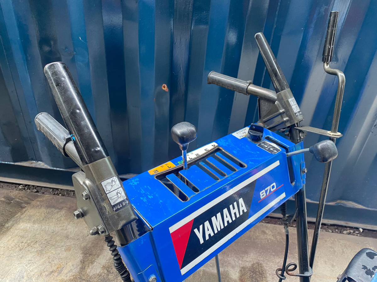 除雪機☆YAMAHA/ヤマハ☆YSM870(7KF)☆スノーメイト☆セル付き☆動作 