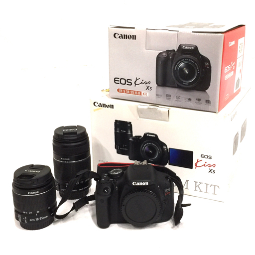 1円～ Canon キヤノン EOS Kiss X5 デジタル一眼レフカメラ EF-S 1円 Canon