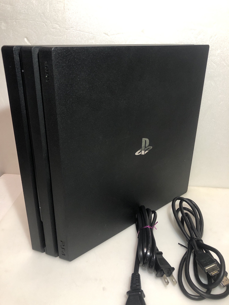 【 1円スタート】PlayStation 4★CUH-7100B 1TB 本体のみ★ジェットブラック★売切り