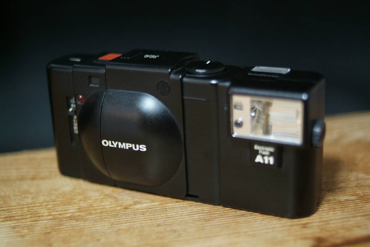 820-1】OLYMPUS オリンパス XA A11 Electric Flash F-ZUIKO 35mm F2.8