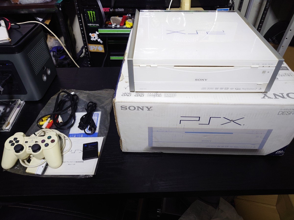 SONY ソニー】 PSX PS2 DESR-7000 現状品 ジャンク 動作未確認 検 DVD 