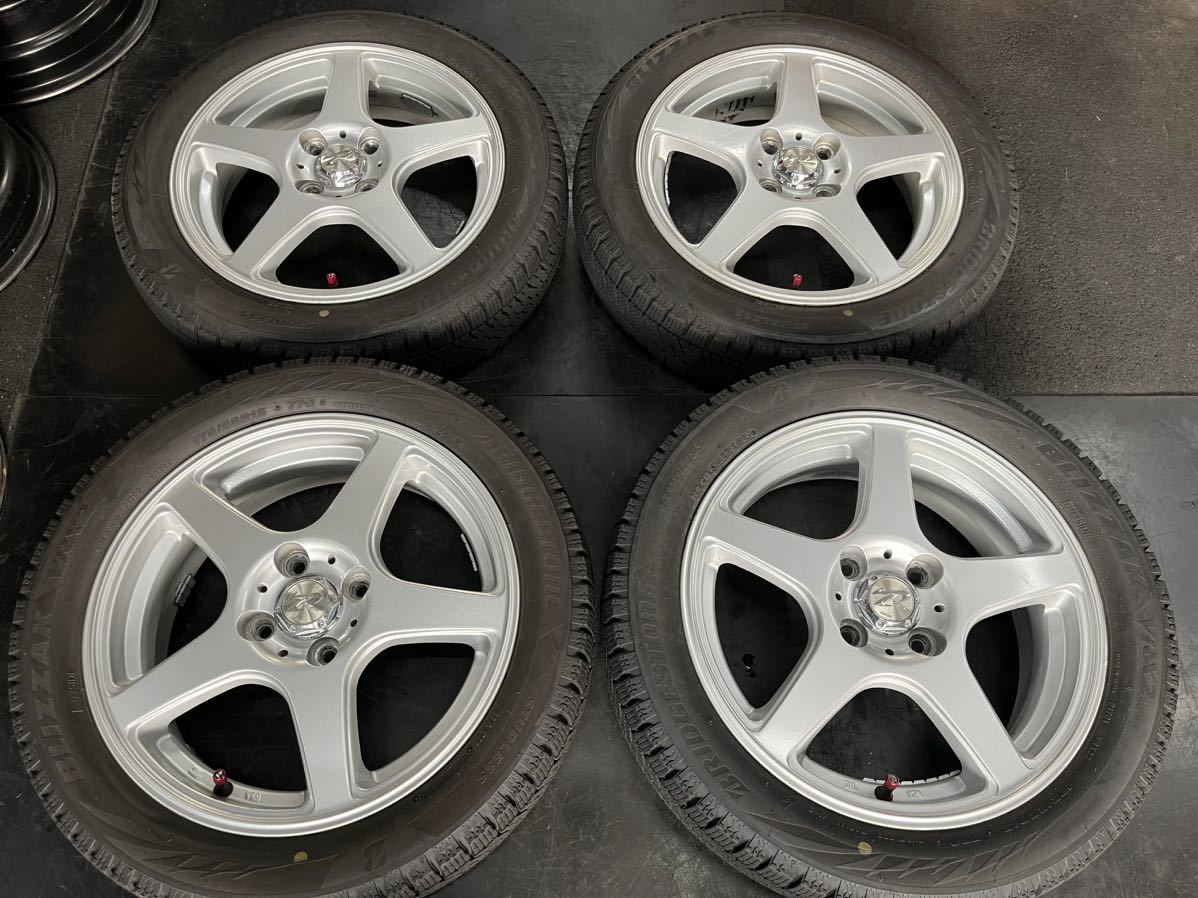 三菱 アイ アイミーブ 純正アルミホイール スタッドレスタイヤセット