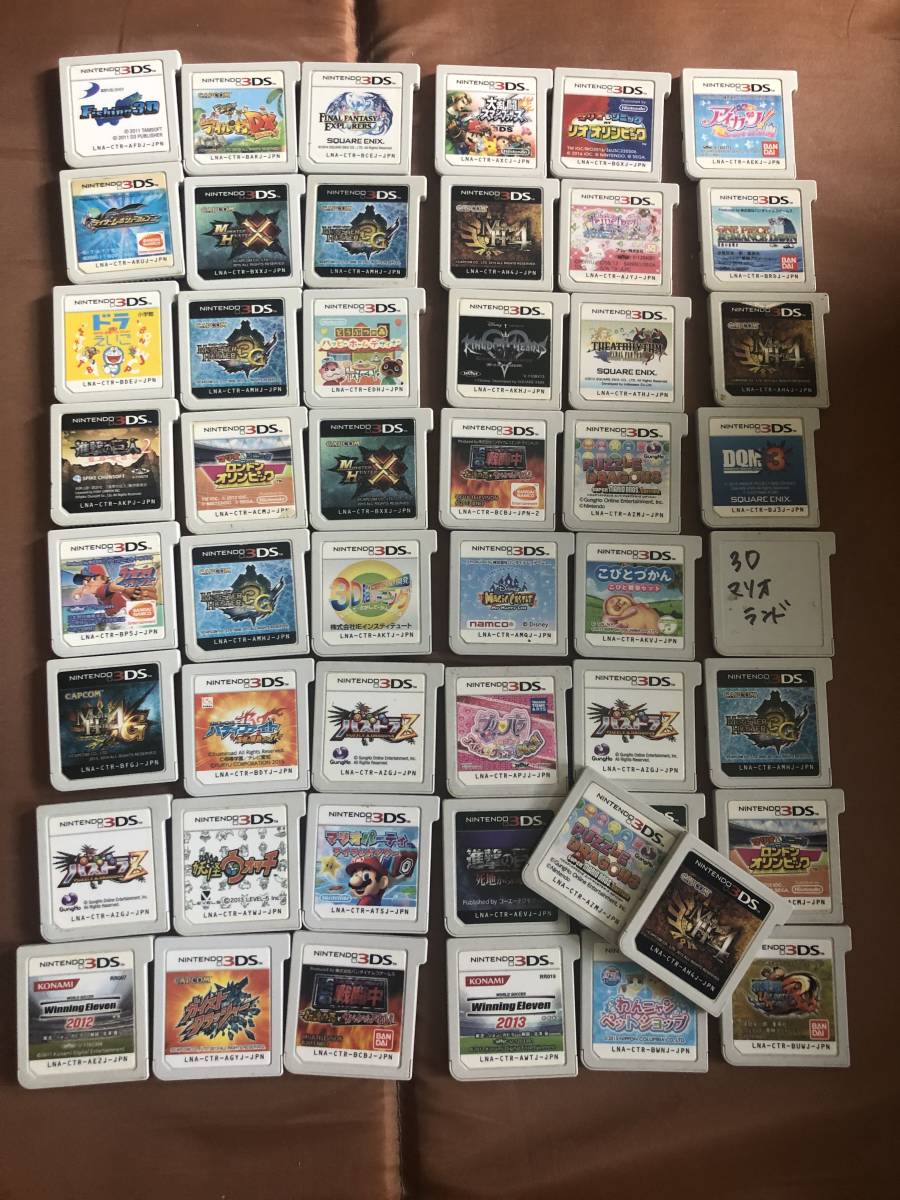 ☆3DSソフトのみ☆まとめて 50本 1円～⑬60 【公式通販】