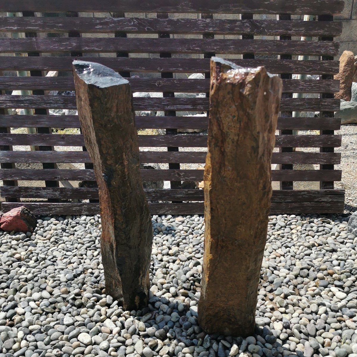 六方石セット 庭石鑑賞石石盆石水石灯籠庭坪庭盆栽ガーデニング置物