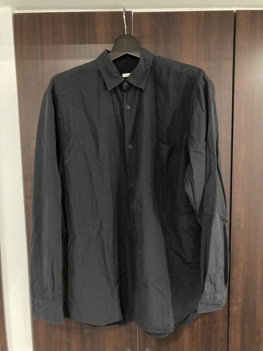 COMOLI コモリシャツ 21ss ネイビー 旧型 - 今月のお買得品