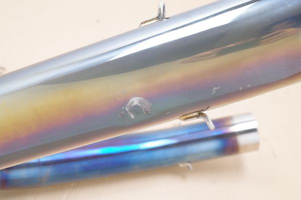 アールズギア ワイバン ZZR1100 マフラー D型 フルエキ C型 軽量化に