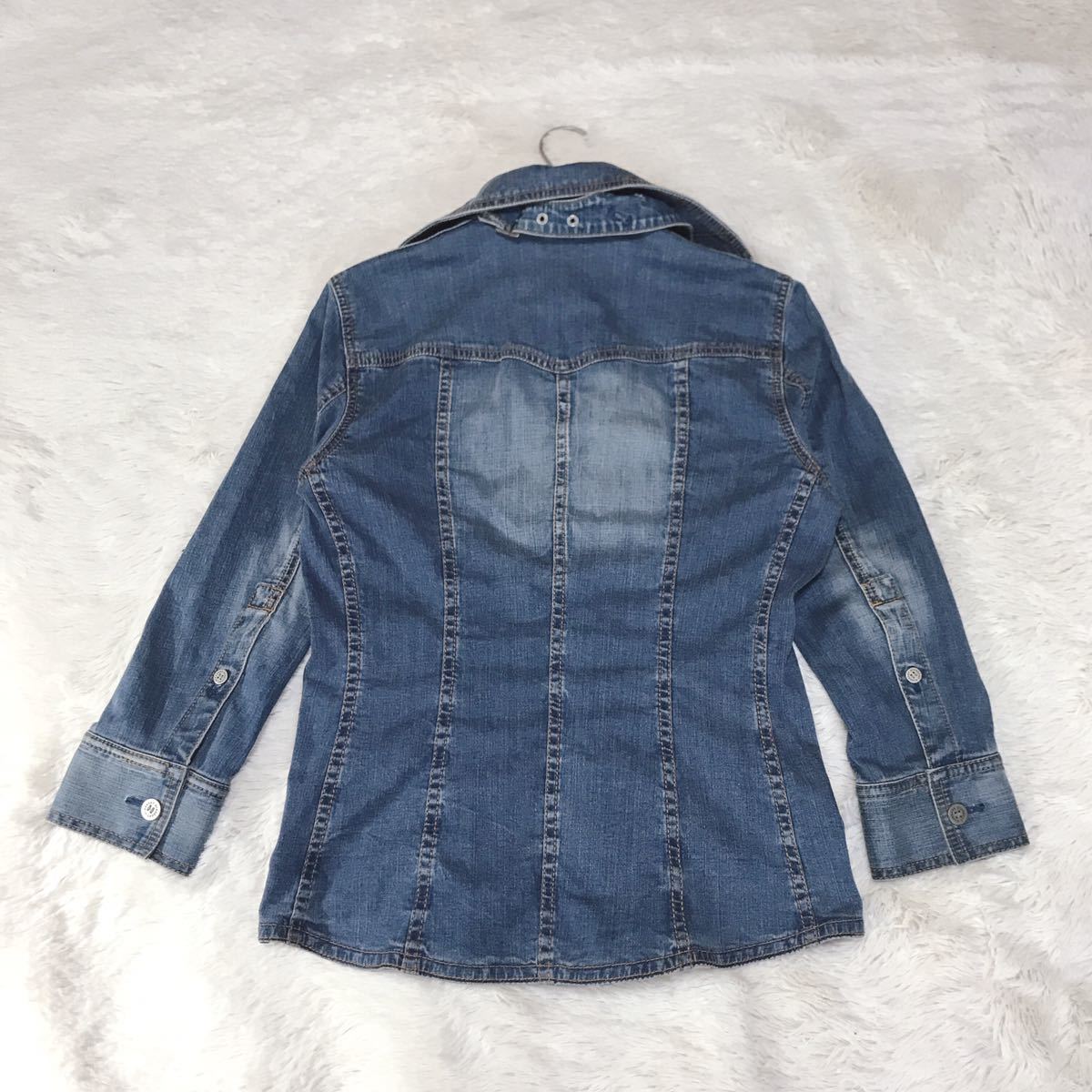 ノバチェック BURBERRY デニムジャケット バーバリー デニム 極美品