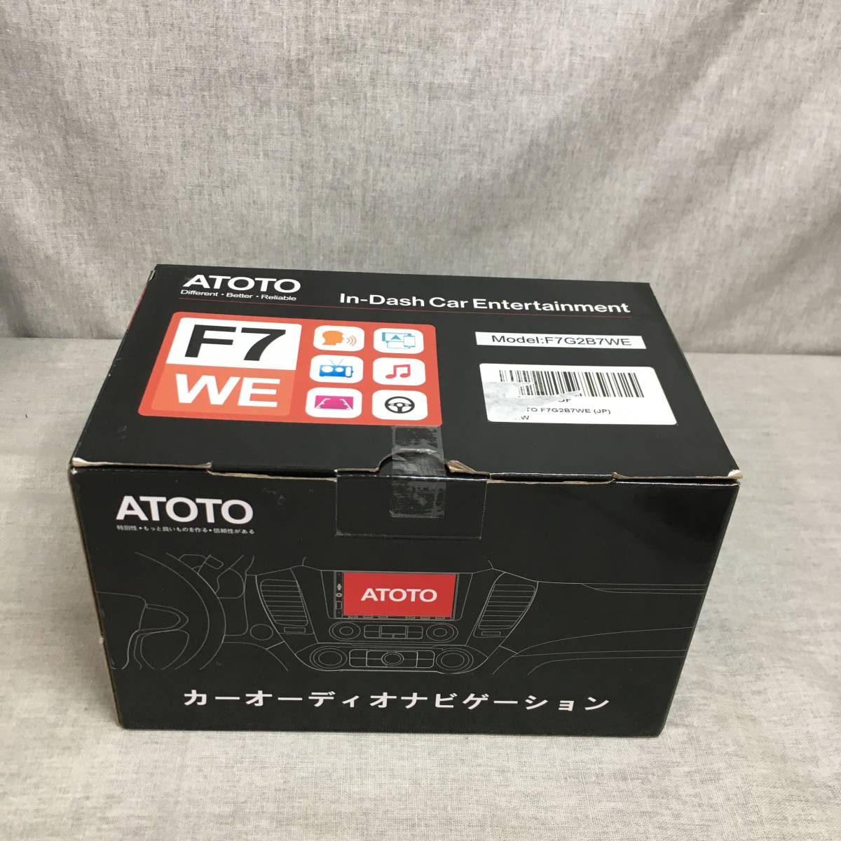 現状品 ATOTO F7 WE 7インチタッチパネルオーディオ一体型ナビ