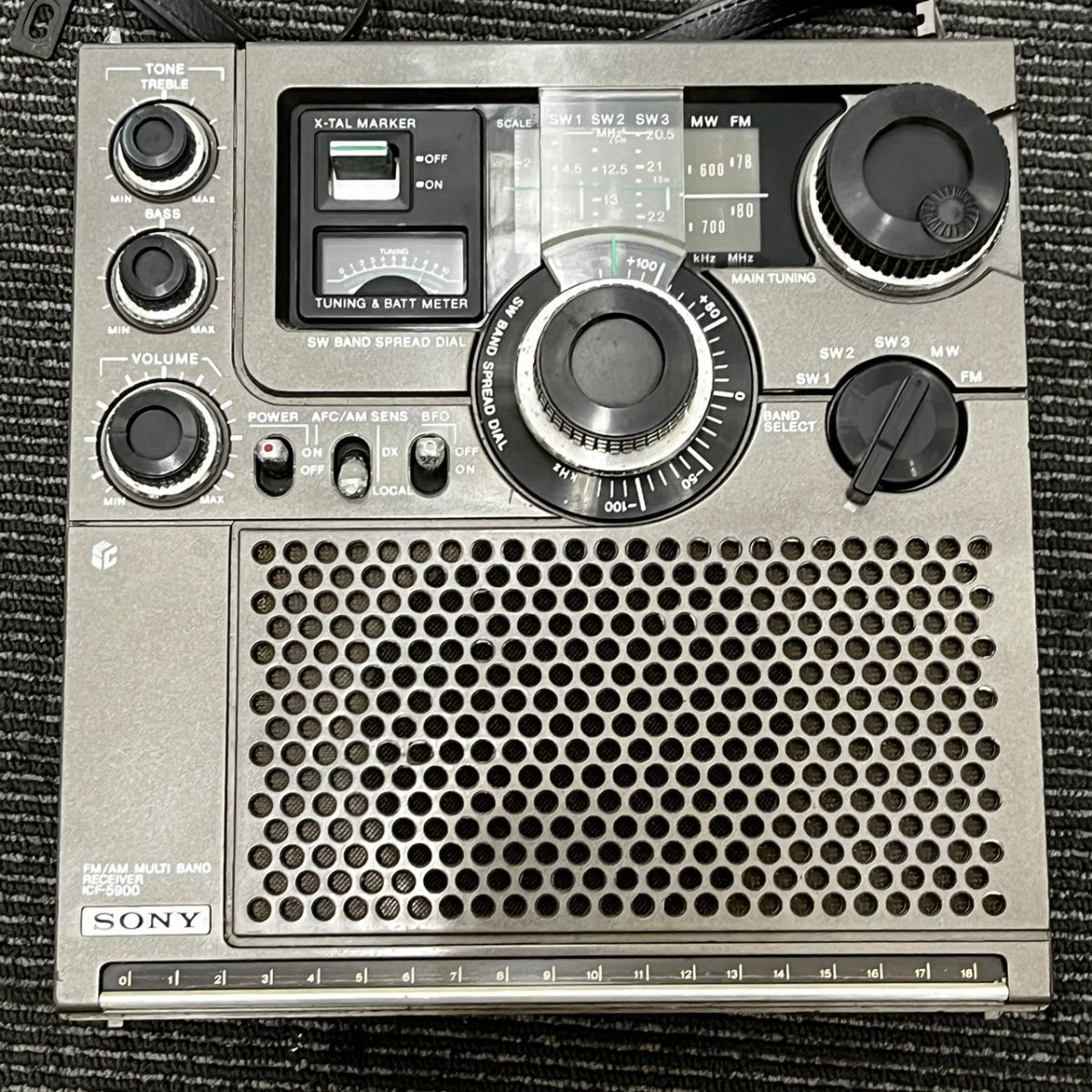 U737-O37-569 SONY ソニー ICF-5900 ラジオ スカイセンサー マルチ