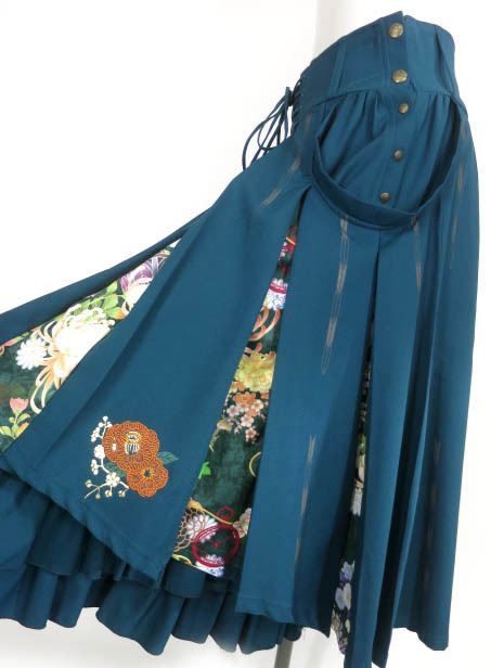 OZZ ONESTE 椿刺繍袴風スカート / オッズオン オッズオネスト Ozz On 