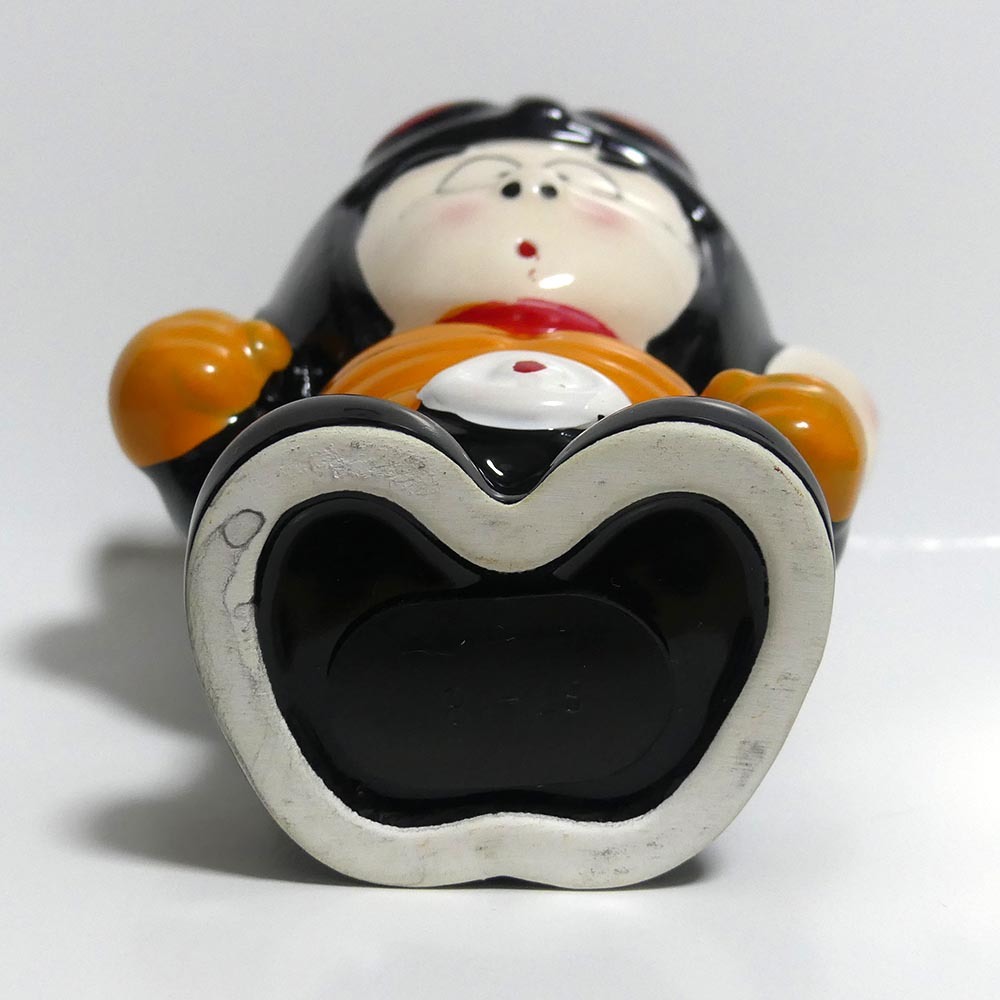 仮面ノリダー「陶器製貯金箱」□木梨憲武/とんねるず/昭和レトロ/正義 