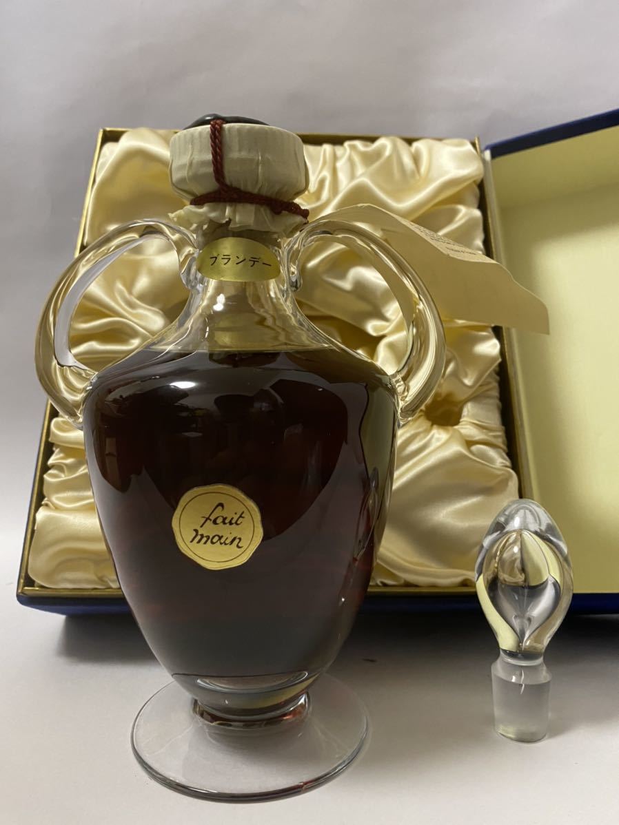MAISON PRUNIER ブランデーエクストラ オールド クリスタル デキャンタ
