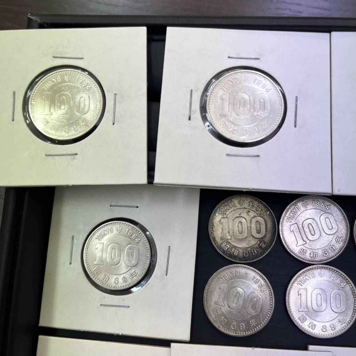 ◇◇#7274 1円～ 100円銀貨まとめ193枚 稲穂151枚稲穂 鳳凰12枚 