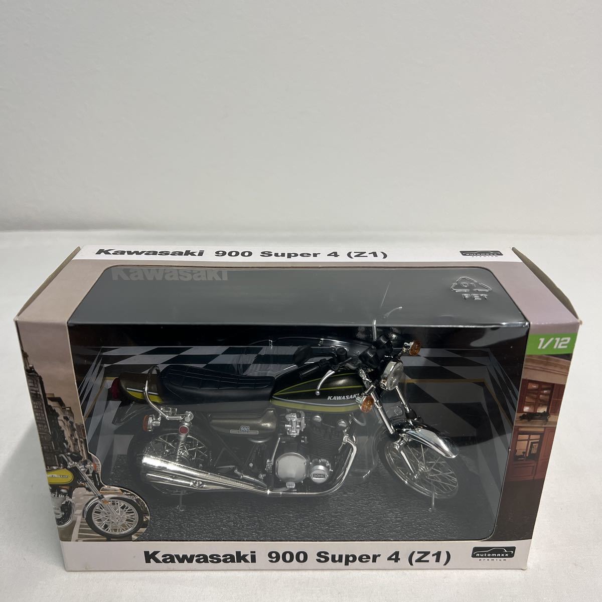 アオシマ 1/12 KAWASAKI 900 SUPER4 Z1 タイガー カワサキ スーパー 