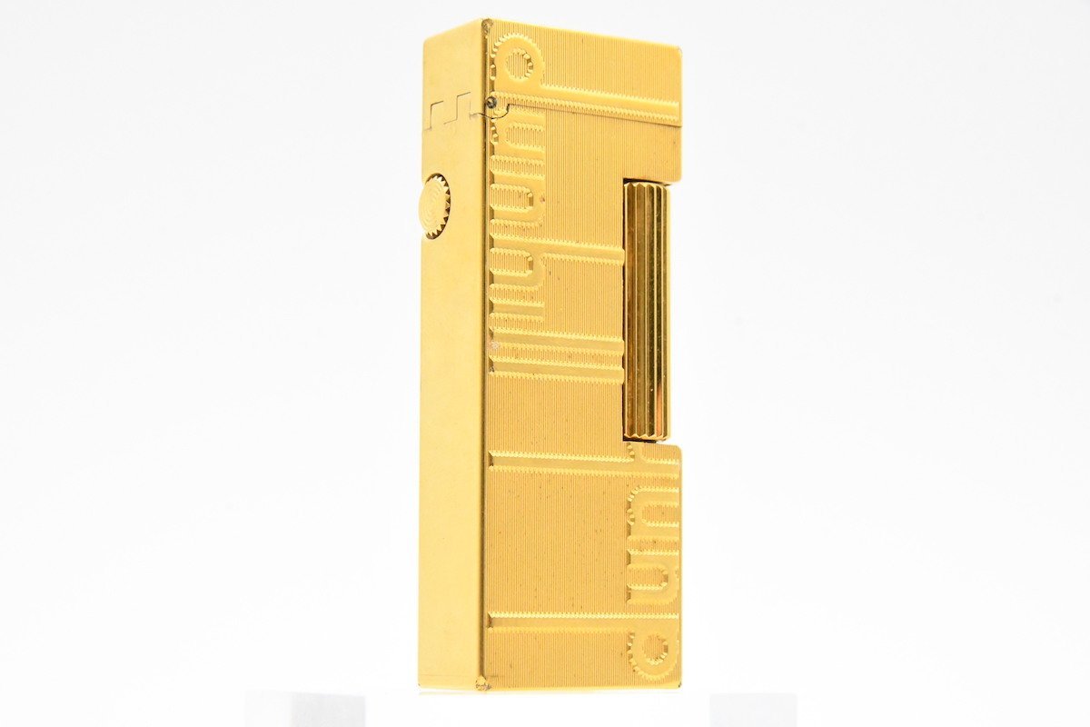 jl2 BY4350] dunhill ダンヒル USRE 24163 PATENTED ガスライター 