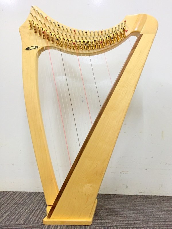 AOYAMA 25S 青山ハープ 25弦 コンパクト ノンペダル 軽量 ケース付