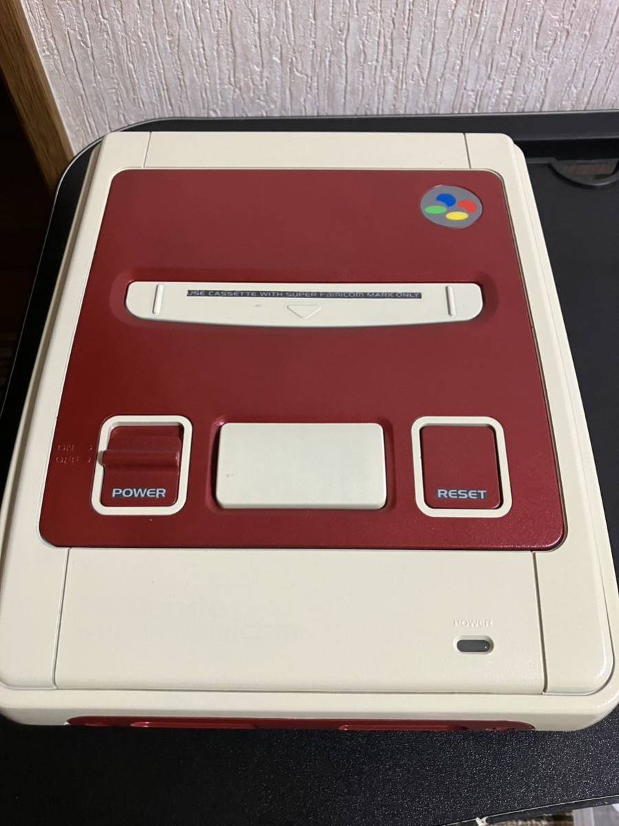 動作確認済　スーパーファミコン　本体のみ　分解清掃　コンデンサー交換済　塗装品