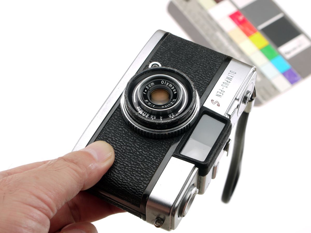 1961年頃 OLYMPUS PEN S ハーフサイズカメラ 作例掲載、ゆうパック