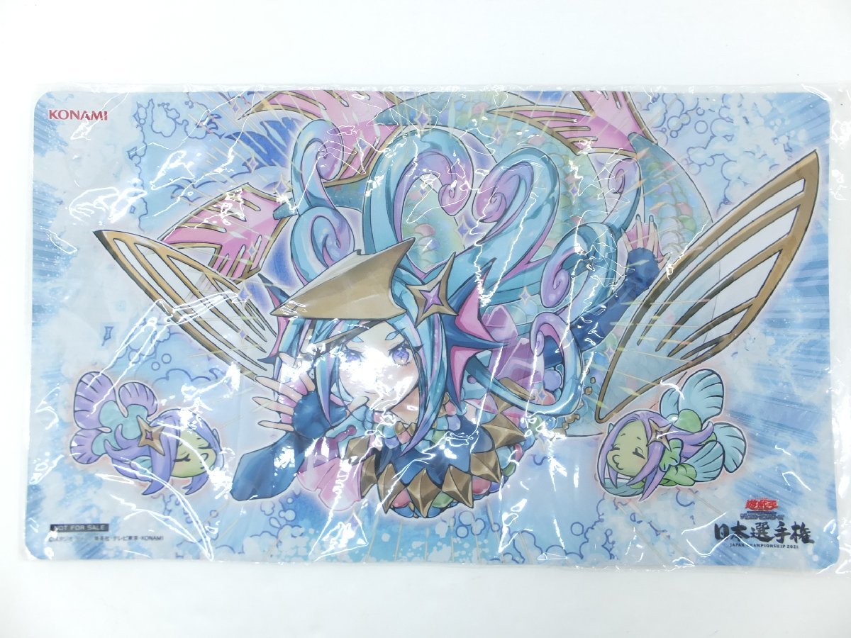 37JD●遊戯王 あまびえさん 日本選手権 プレイマット プレマ 未開封