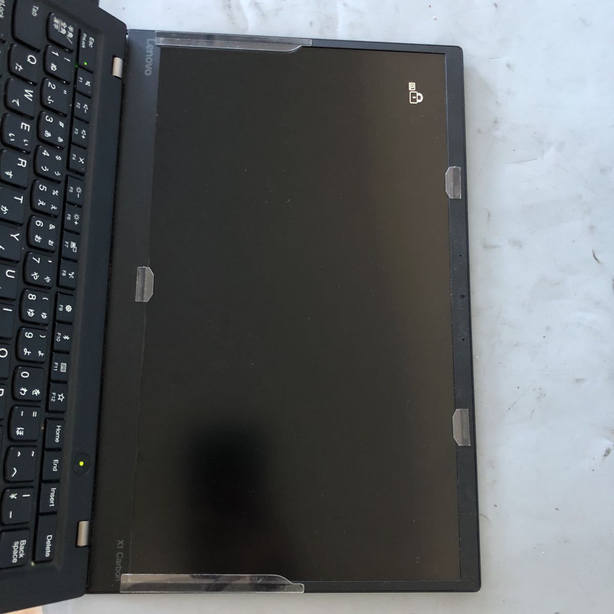 JXJK3680 【ジャンク】Lenovo ThinkPad X1 Carbon /Core i7-7500U 2.70