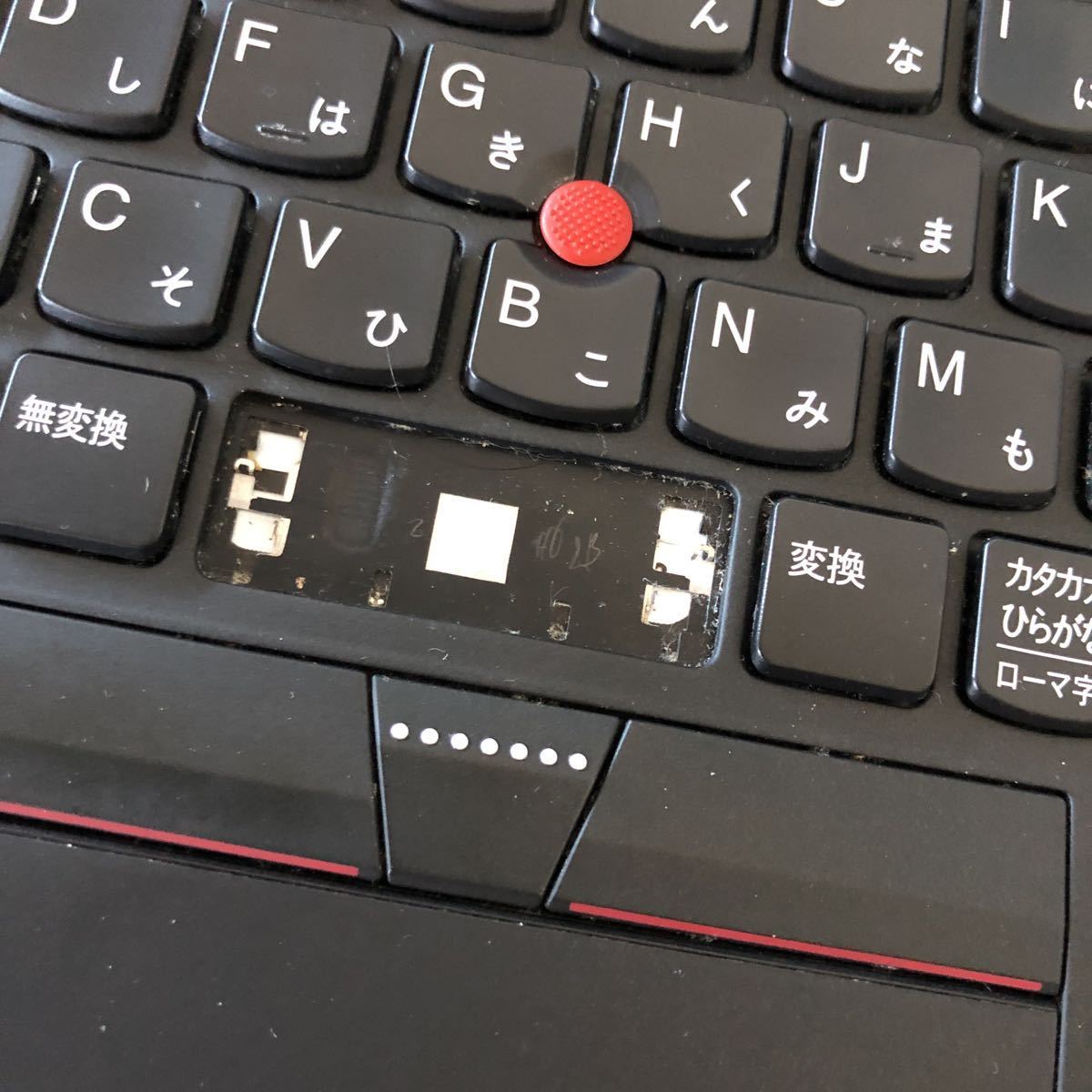 JXJK3680 【ジャンク】Lenovo ThinkPad X1 Carbon /Core i7-7500U 2.70