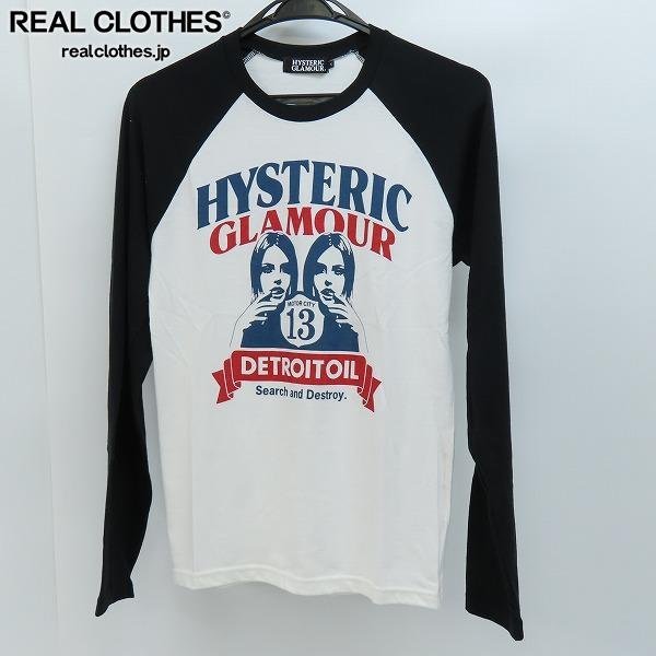 ☆HYSTERIC GLAMOUR/ヒステリックグラマー ガール プリント ラグラン