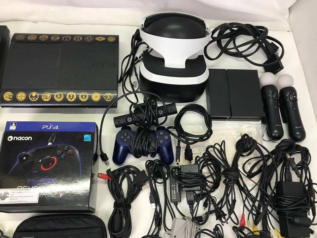 3566】[1円～] ジャンク ゲーム ハード 周辺機器 まとめ PS2 PS3 本体 