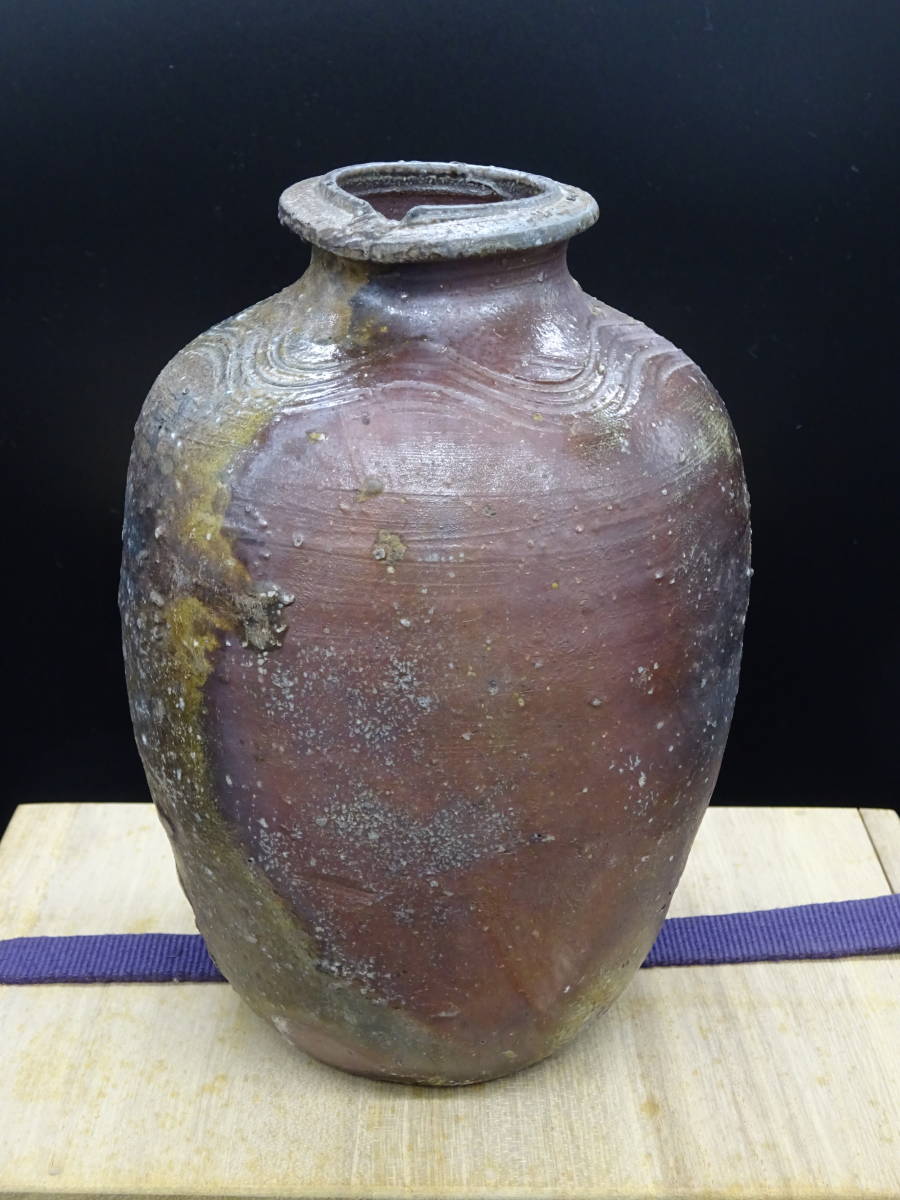 ☆備前焼 名工 西川政美（師：人間国宝金重陶陽）伝統工芸士 ☆備前窯
