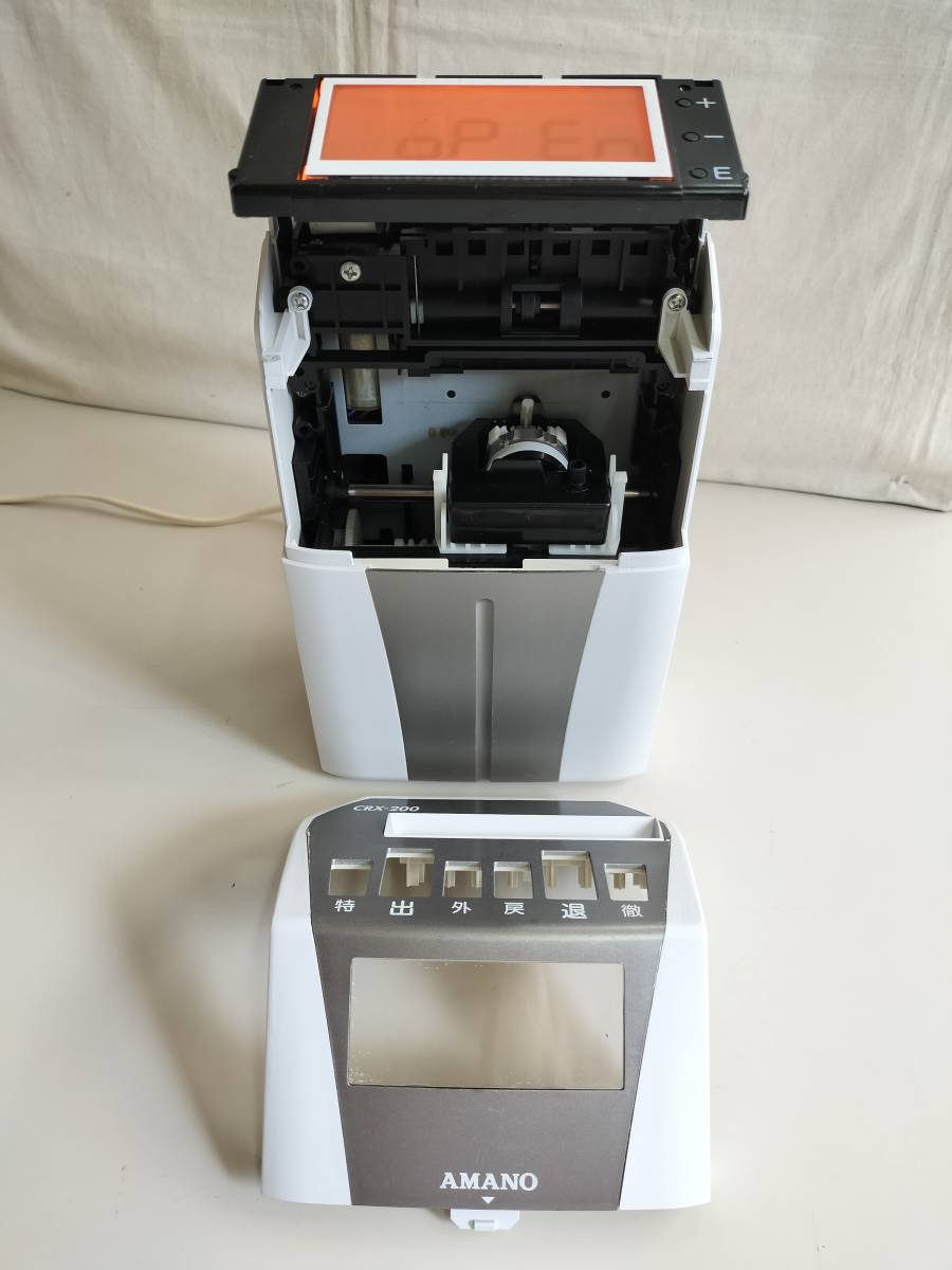 AMANO CRX-200 】☆No.28907☆即決価格☆整備済☆インク交換済