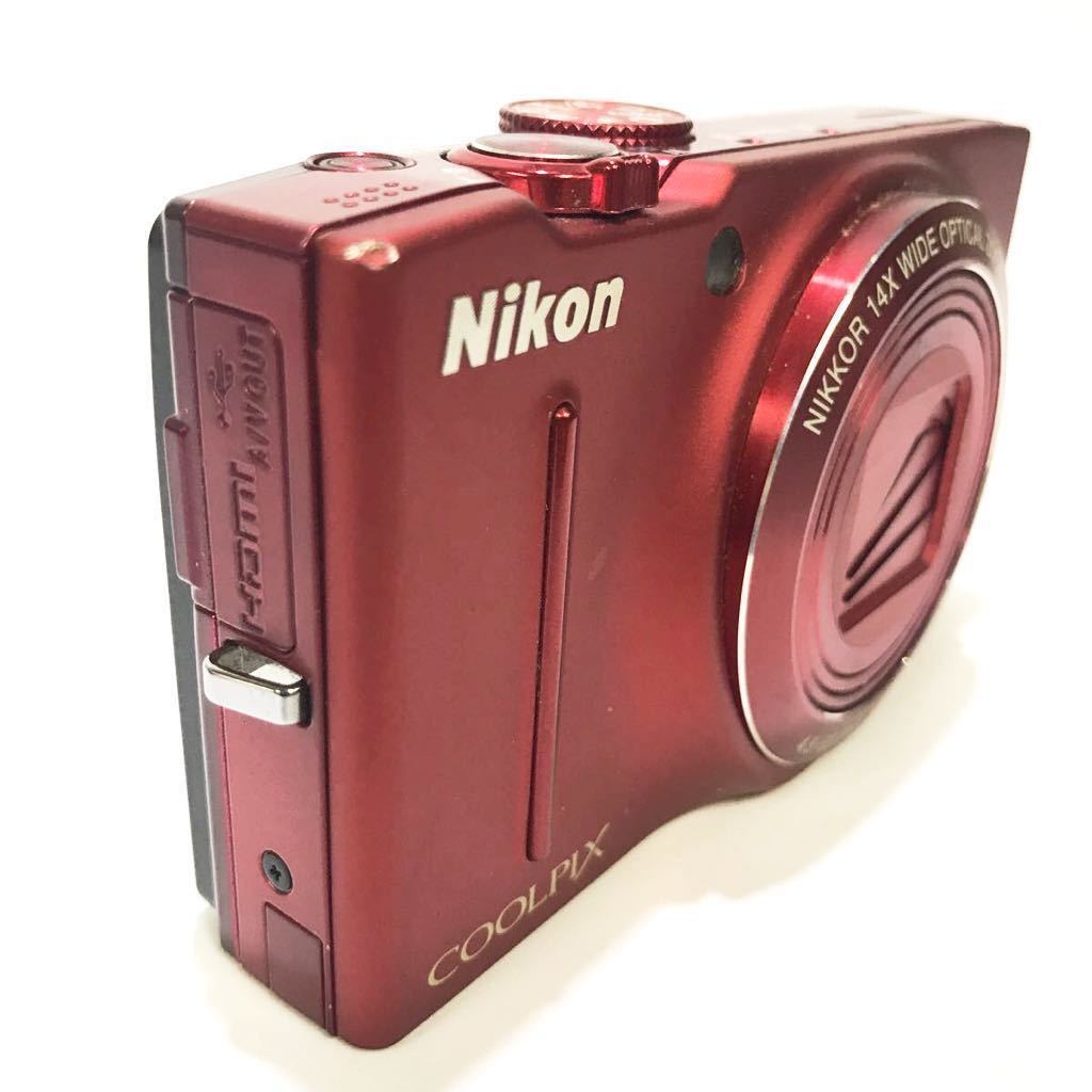 美品】 NIKON ニコン COOLPIX S8200 コンパクト デジタルカメラ
