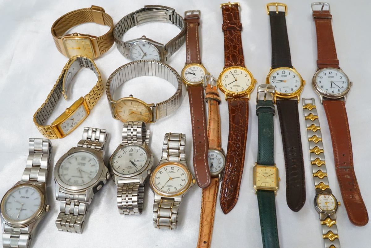 F315 全て CITIZEN/シチズン 腕時計 15点 ヴィンテージ アクセサリー メンズ レディース 大量 まとめて おまとめ まとめ売り ジャンク品