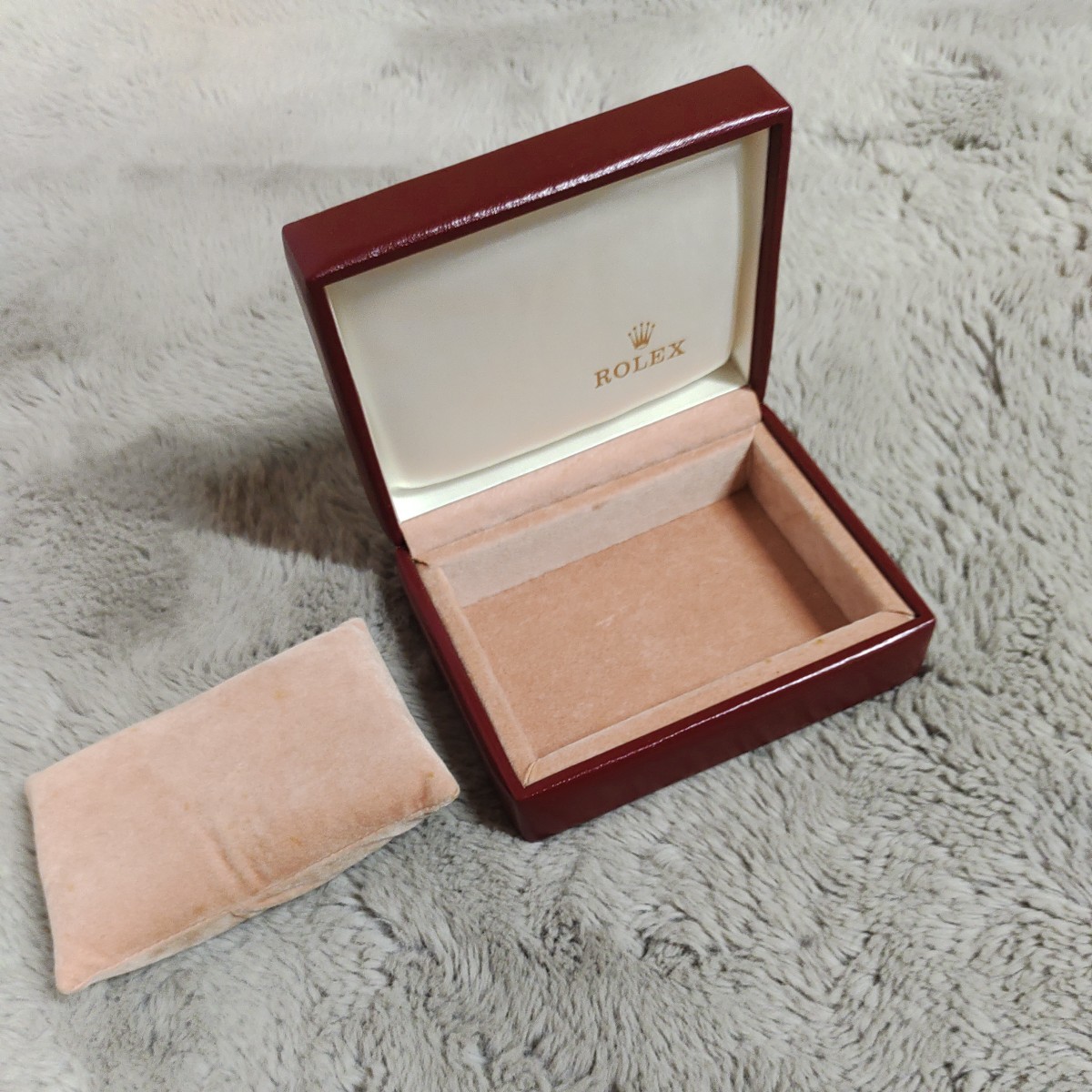 ロレックス 時計空き箱 純正 Cリング型レディースボックス 69178